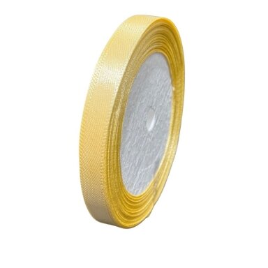 10mm gelsvos sp. atlasinė juostelė, ±20m
