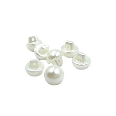 10mm gelsvos sp. plastikinė saga su kilpute, 8vnt.