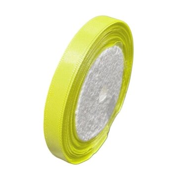10mm geltonos sp. atlasinė juostelė, ±20m