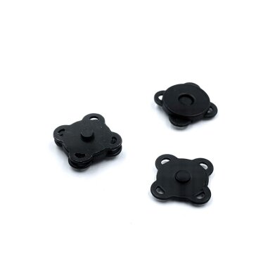 10mm juodos sp. prisiuvamas magnetinis užsegimas rankinėms, 2vnt. 10mm juodos sp. prisiuvamas magnetinis užsegimas rankinėms, 2vnt.