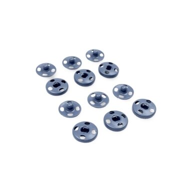 10mm melsvos sp. metalinės spaudės, 6vnt.