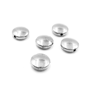 10x10mm sidabro sp. intarpai, 16vnt.
