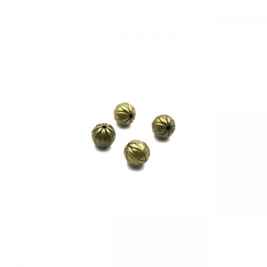 10x10mm žalvario sp. intarpai, 6vnt.