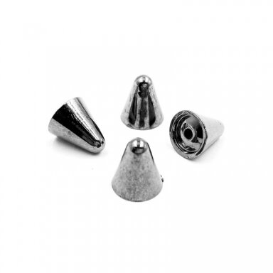 10x11mm juodintos sp. įkalamos kniedės, 10g (apie 27vnt.)