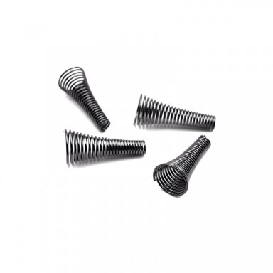 10x22mm juodintos sp. kepurėlės, 10vnt.