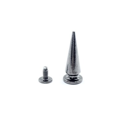 10x26mm juodintos sp. įsukamos metalinės kniedės, 4vnt.