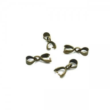10x3mm žalvario sp. pakabukų laikiklis, 10vnt.