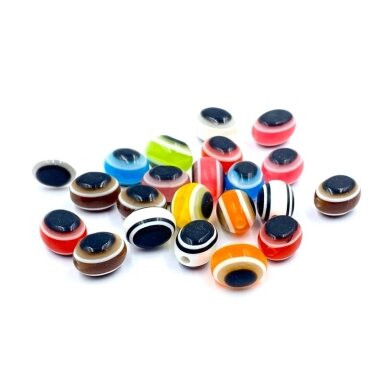 10x8mm mix sp. plastikinės prisiuvamos akys, 22vnt. 10x8mm mix sp. plastikinės prisiuvamos akys, 22vnt.