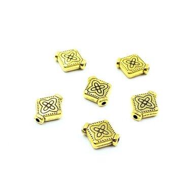 10x9mm aukso sp. intarpai, 22vnt.