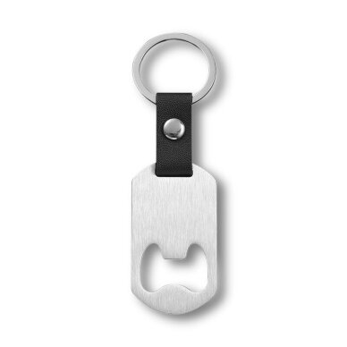 103x30mm nikelio sp. nerūdijančio plieno raktų pakabukas, 1vnt. 103x30mm nikelio sp. nerūdijančio plieno raktų pakabukas, 1vnt.