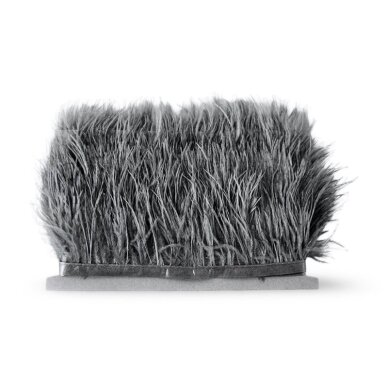 ±12cm pilkos sp. plunksnų juosta, 10cm ±12cm pilkos sp. plunksnų juosta, 10cm