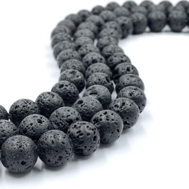 10mm juodos sp. lava, 40cm juosta 10mm juodos sp. lava, 40cm juosta