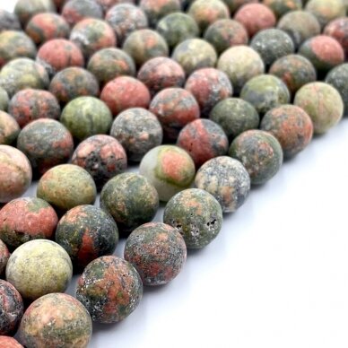 10mm matinis unakitas, 40cm juosta 10mm matinis unakitas, 40cm juosta