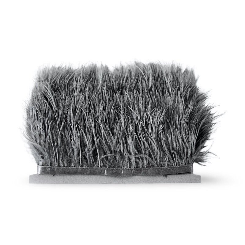 ±12cm pilkos sp. plunksnų juosta, 10cm