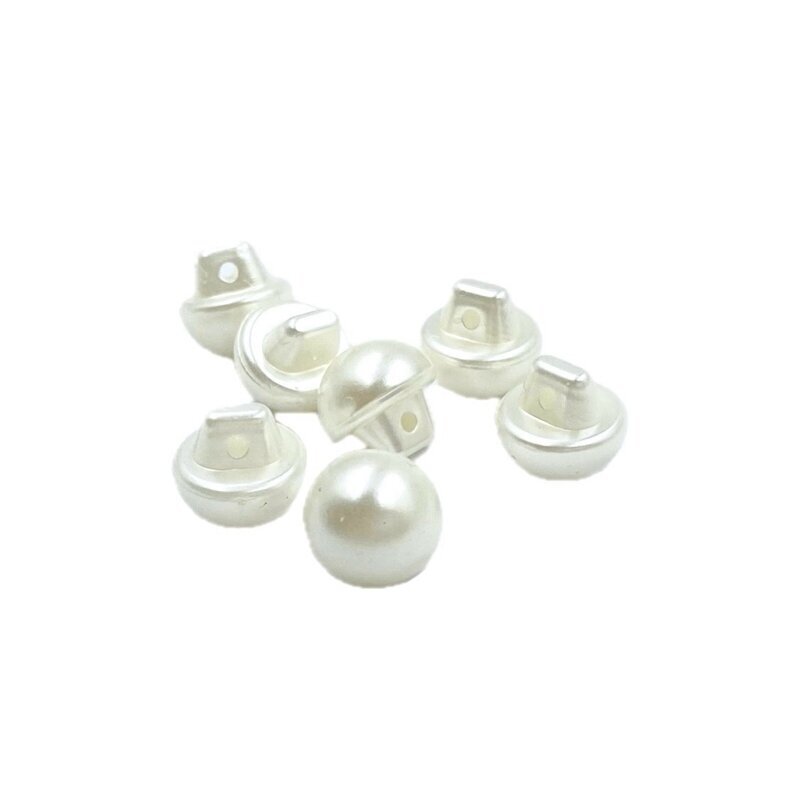 10mm gelsvos sp. plastikinė saga su kilpute, 8vnt.