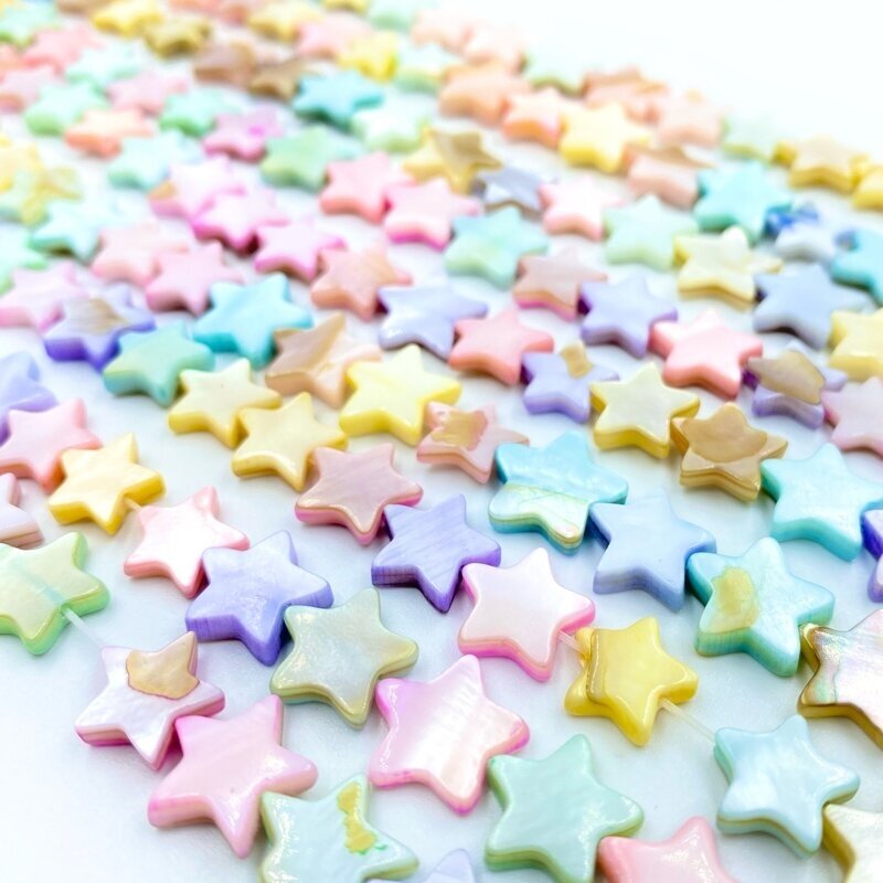10mm mix sp. kriauklių žvaigždutės, 40cm juosta 10mm mix sp. kriauklių žvaigždutės, 40cm juosta