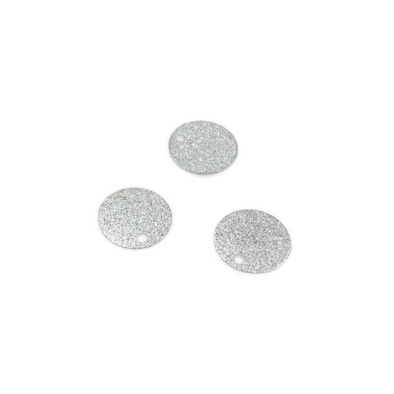 10mm sidabro sp. pakabukas, 1vnt.