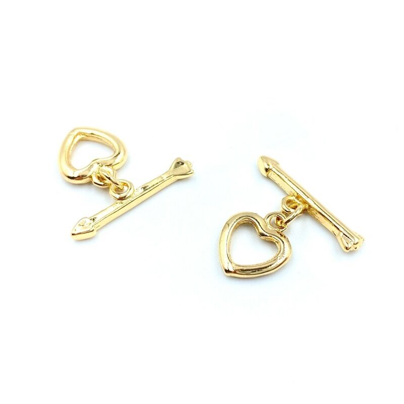 10x17mm 14k aukso sp. nerūdijančio plieno perkišamas užsegimas, 1vnt. 10x17mm 14k aukso sp. nerūdijančio plieno perkišamas užsegimas, 1vnt.