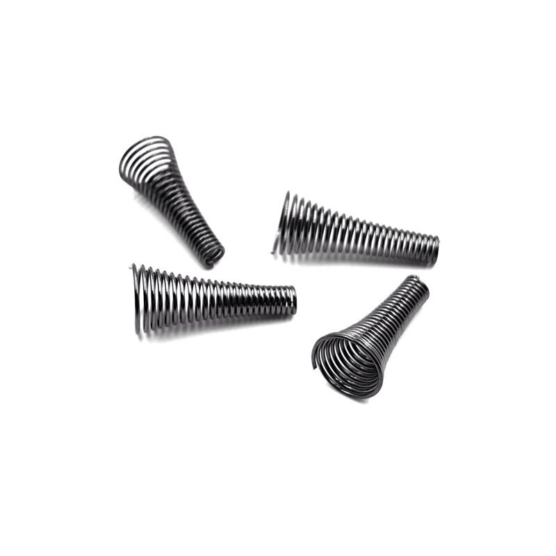 10x22mm juodintos sp. kepurėlės, 10vnt.