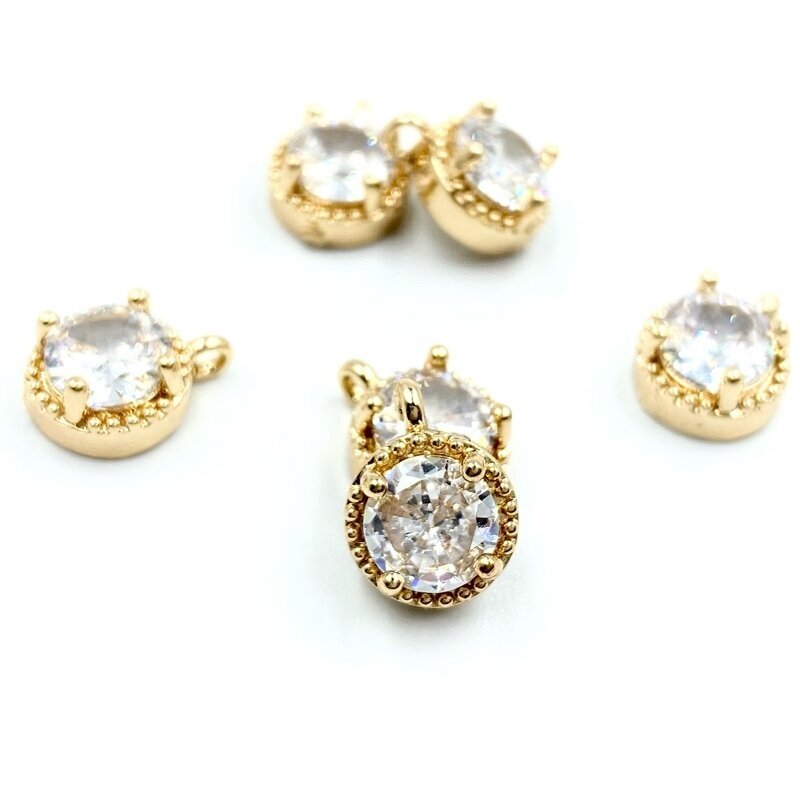 10x8mm 14k aukso sp. nerūdijančio plieno pakabukas, 1vnt. 1