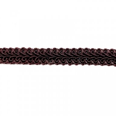 11mm rudos sp. sintetinis nėrinys, 1m