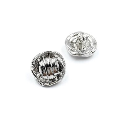11mm sidabro sp. metalinė saga su kilpute, 2vnt.