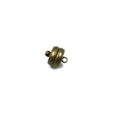 11x10mm žalvario sp. magnetinis užsegimas, 1vnt.