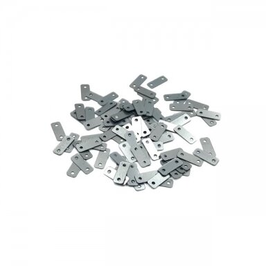 11x5mm pilkos sp. žvyneliai, 5g