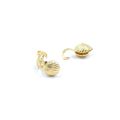 11x5mm 14k aukso sp. nerūdijančio plieno paslėpėjas su kabliukui, 2vnt. 11x5mm 14k aukso sp. nerūdijančio plieno paslėpėjas su kabliukui, 2vnt.