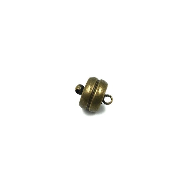 11x10mm žalvario sp. magnetinis užsegimas, 1vnt.