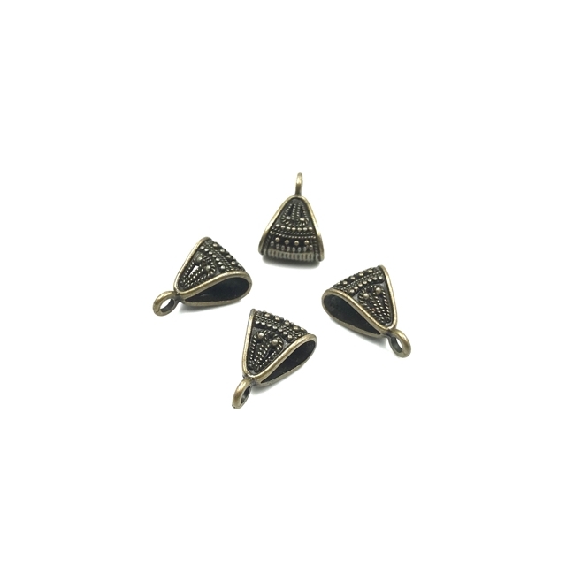 12x18mm žalvario sp. pakabukų laikikliai, 11vnt.