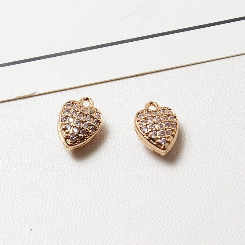 11x8mm 14k aukso sp. nerūdijančio plieno pakabukas širdis, 1vnt. 11x8mm 14k aukso sp. nerūdijančio plieno pakabukas širdis, 1vnt.