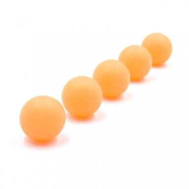 12mm oranžinės sp. tamsoje šviečiantys silikoniniai karoliukai, 5vnt.