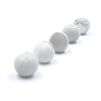12mm pilkos sp. silikoniniai karoliukai, 8vnt.