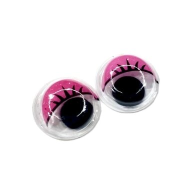 12mm plastikinės priklijuojamos judančios akys, 40vnt. 12mm plastikinės priklijuojamos judančios akys, 40vnt.