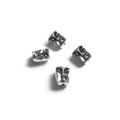 12x10mm sidabro sp. intarpai, 8vnt.