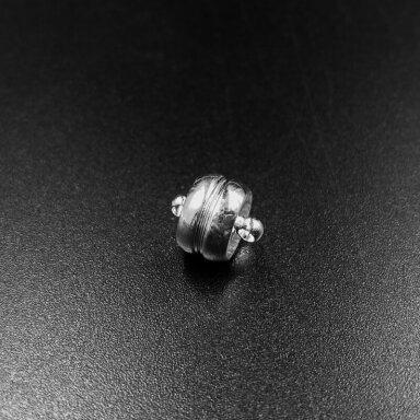 12x10mm sidabro sp. magnetinis užsegimas, 1vnt 12x10mm sidabro sp. magnetinis užsegimas, 1vnt