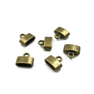 12x10x5mm žalvario sp. kepurėlės, 11vnt.