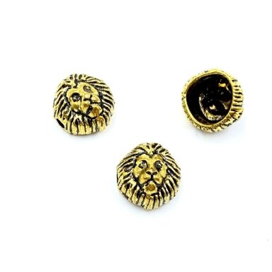 12x13mm aukso sp. intarpai, 4vnt.