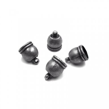 12x16mm juodintos sp. kepurėlės, 5vnt.
