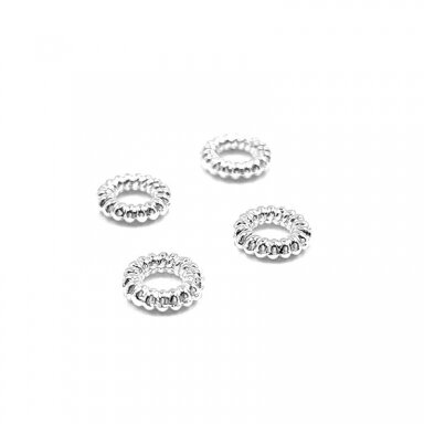 1,2x5mm sidabro sp. nerūdijančio plieno intarpas, 4vnt. 1,2x5mm sidabro sp. nerūdijančio plieno intarpas, 4vnt.