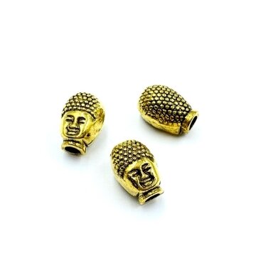12x9mm aukso sp. intarpai, 3vnt.