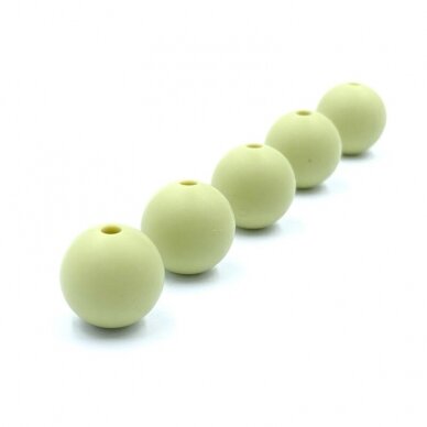 12mm chaki sp. silikoniniai karoliukai, 8vnt. 12mm chaki sp. silikoniniai karoliukai, 8vnt.