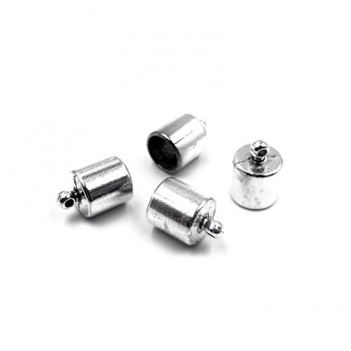 12x17mm sidabro sp. kepurėlės, 4vnt. 12x17mm sidabro sp. kepurėlės, 4vnt.