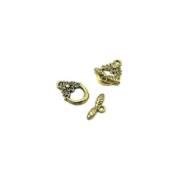 12x15mm aukso sp. perkišamas užsegimas, 13vnt. 12x15mm aukso sp. perkišamas užsegimas, 13vnt.
