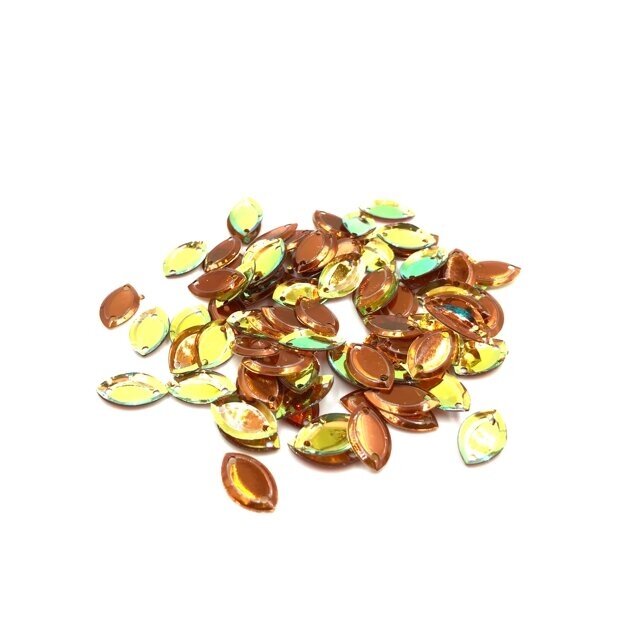 12x7mm rudos sp. žvyneliai, 5g
