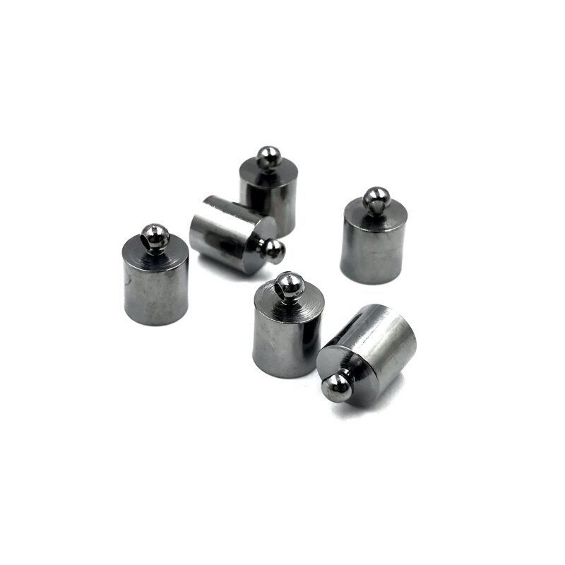 12x25mm juodintos sp. kepurėlės, 6vnt.