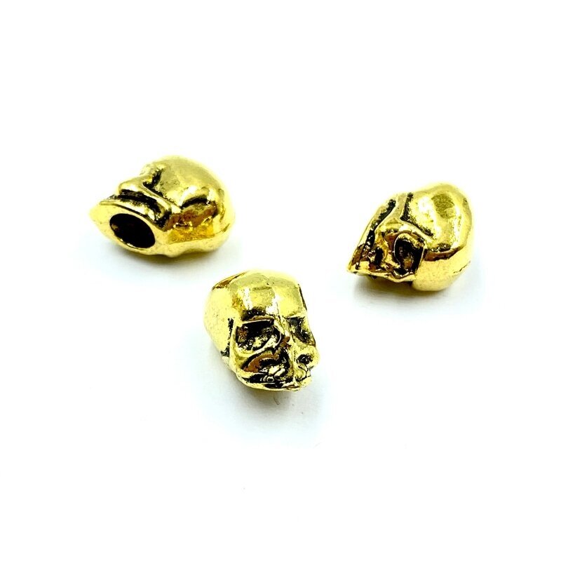 12x9mm aukso sp. intarpai, 5vnt.