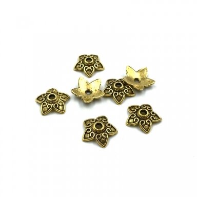 13mm aukso sp. kepurėlės, 31vnt.