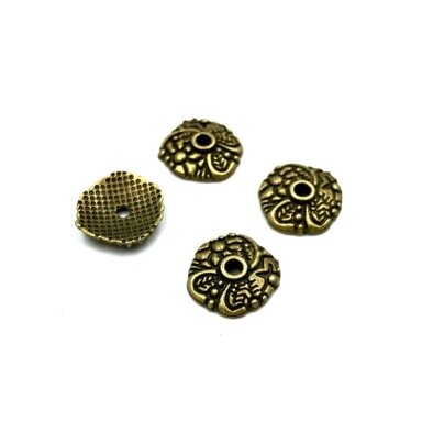 13mm žalvario sp. kepurėlės, 19vnt.